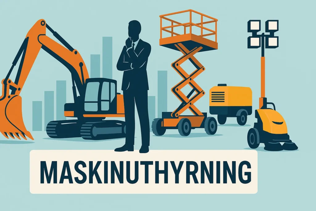 maskinuthyrning