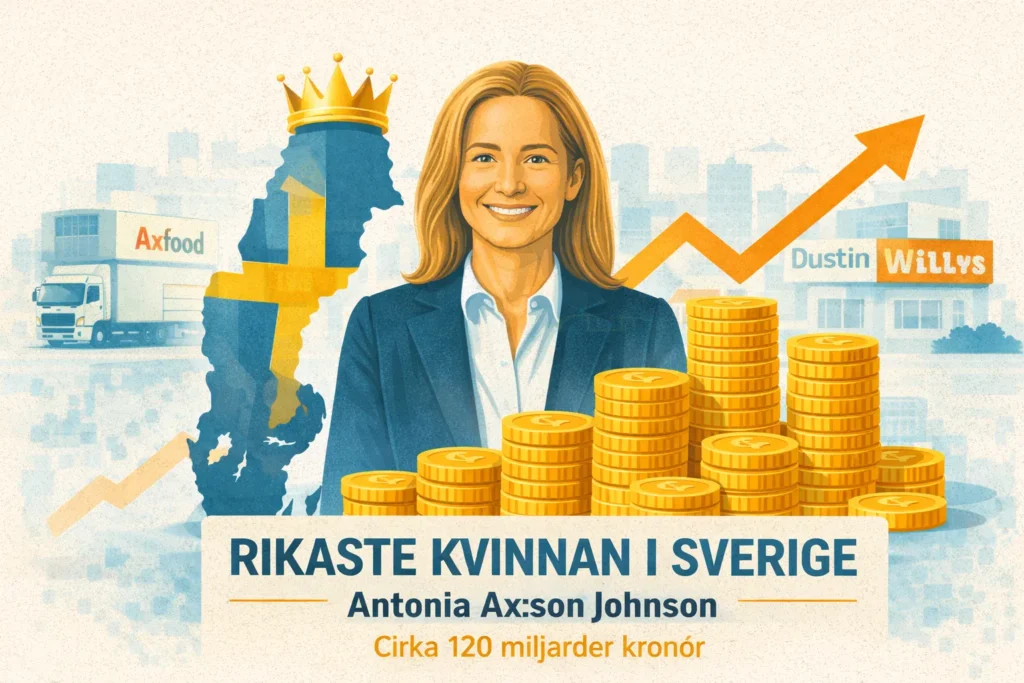 Sveriges rikaste kvinna