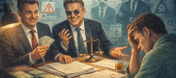 Jurister som företräder bluffbolag och när pengar går före moral