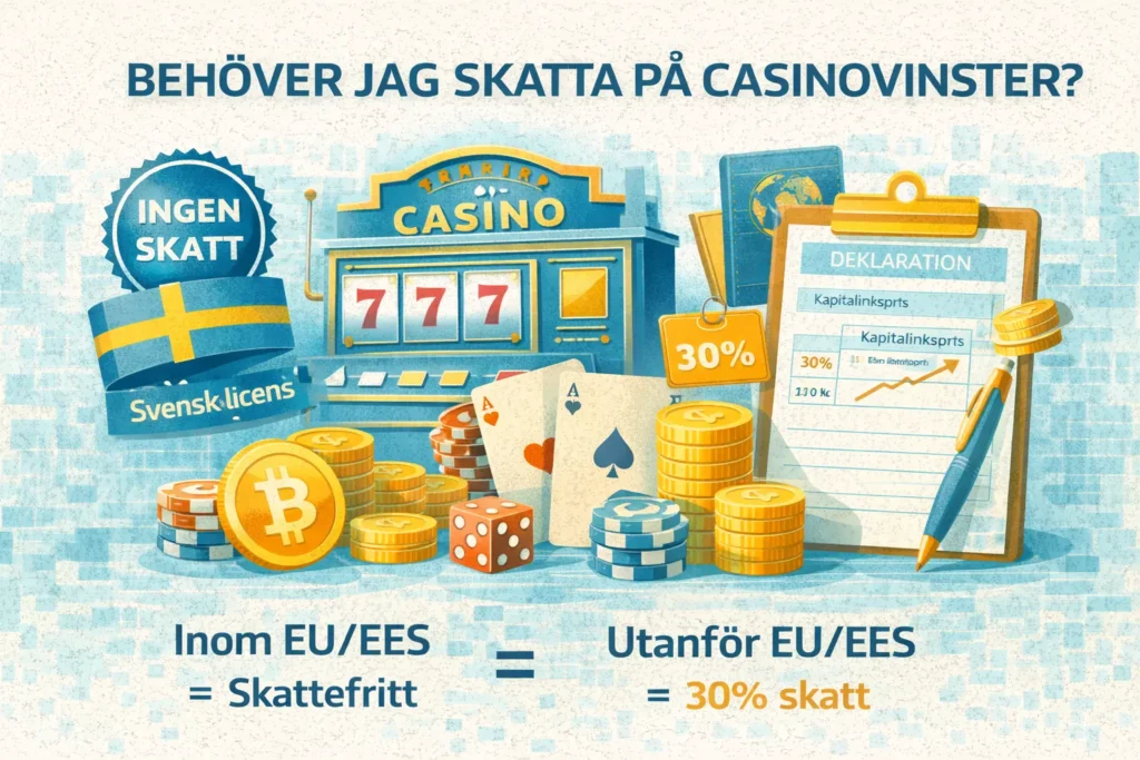 skatt på casinovinster