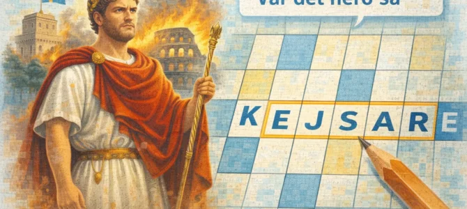 Var det nero så webbkryss & korsord Var det nero så webbkryss & korsord