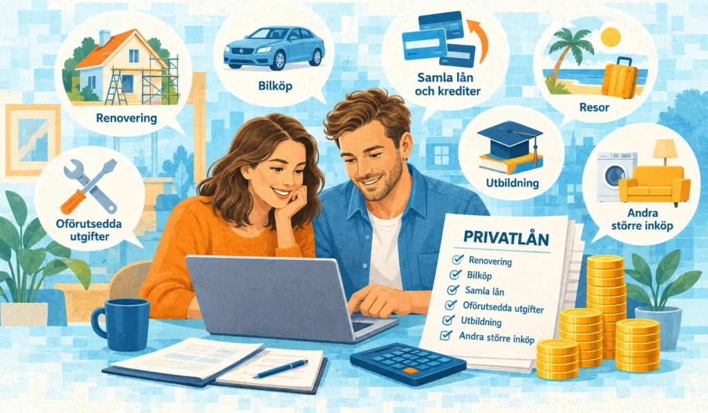Privatlån och deras användningsområden